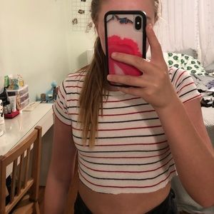 stripped brandy melville top